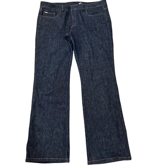 St. John Denim - ST. JOHN Women's Studded Pocket Bootcut Jeans Size 12